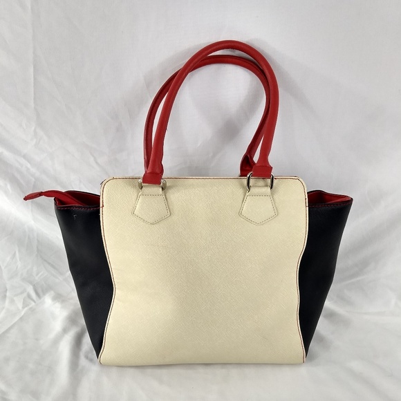 VTG KENNETH COLE REACTION COLOR BLOCK BAG PURSE - Picture 2 of 8